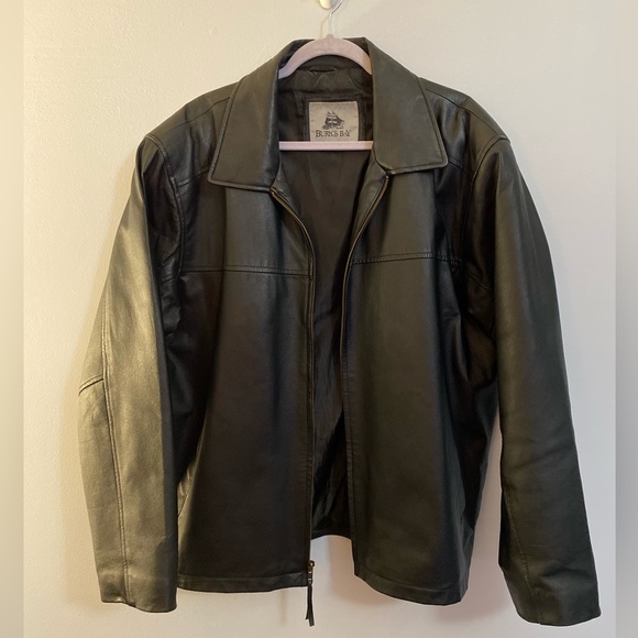 Burk’s Bay Leather Jacket Vintage - Picture 6 of 8